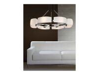 Plafon FIONA AZ1554 Azzardo Stylowa lampa sufitowa metalowy korpus nietypowe klosze  - 2