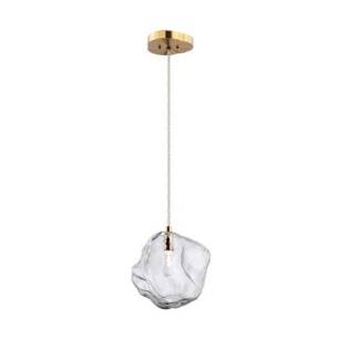 Lampa wisząca ROCK P0488-01B-U8AC Zuma Line Złota / transparentna nietypowa