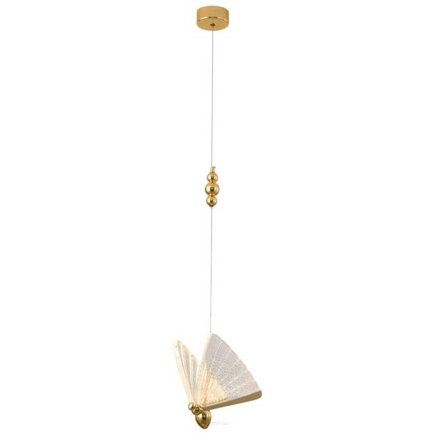  Lampa wisząca bee lamp 1 led złota 21 cm step into design MP0090-1 gold pszczoła