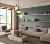 Lampa wisząca Gater PND-23541-3-BK-OP Italux - 2