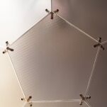 Lampa wisząca DOME półtransparentna 80 cm półokrąg Step into design  ST-4001 - 5