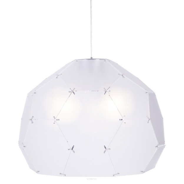 Lampa wisząca DOME półtransparentna 80 cm półokrąg Step into design  ST-4001