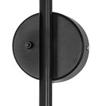 Lampa ścienna CRANE-2W czarna 175 cm W8702 kinkiet duży nowoczesny ścięte klosze - 3