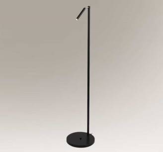 Lampa podłogowa KOSAME 7872 SHILO Minimalistyczna 130 cm regulowana czarna