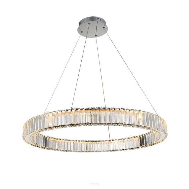 Lampa wisząca SPARK PENDANT 80 DIMM chrom/kryształ Azzardo AZ5791