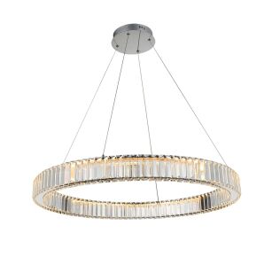 Lampa wisząca SPARK PENDANT 80 DIMM chrom/kryształ Azzardo AZ5791