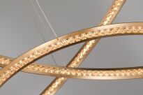 Lampa wisząca BRIGHTON 3 LED ZŁOTA LAMPA LED AZZARDO AZ4429 - 2