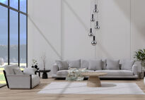 Lampa wisząca Strela PND-34378-5S-BK Italux - 2