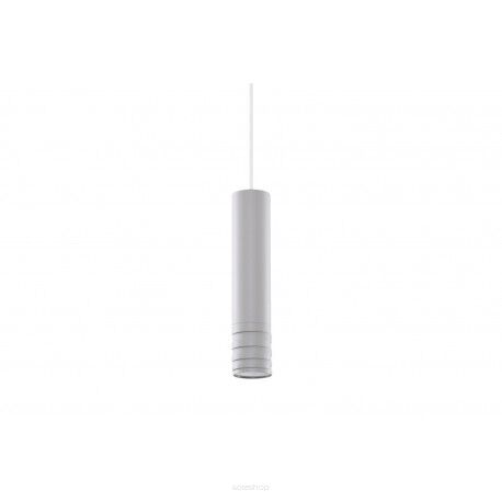 Lampa wisząca  LOCUS L PENDANT AZ3129 Azzardo Pojedynczy zwis w kształcie tuby zakończony gustownymi pierścieniami