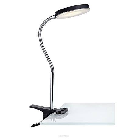 LAMPKA STOŁOWA FLEX KLIP 1L LED CZARNY/CHROM MARKSLOJD 106471