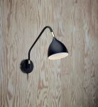 Kinkiet lampa ścienna VALENCIA 1L Czarno-złota 106081 Markslojd skandynawska - 3