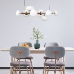 1193 OMI LAMPA WISZĄCA ZŁOTY ZUMALINE - 2