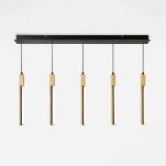 MD4768-5-3BMT ELIOT LAMPA WISZĄCA CZARNA-DREWNO/BLACK-WOOD ZUMALINE - 2