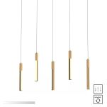 MD4768-5-3BMT ELIOT LAMPA WISZĄCA CZARNA-DREWNO/BLACK-WOOD ZUMALINE - 3