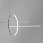 Lampa wisząca IN&OUT 0078.30.BI Vivida International Nowoczesny Designerska biała - 2