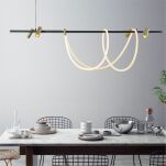 2200277L BALBO LAMPA WISZĄCA ZŁOTA-CZARNA/GOLD-BLACK ZUMALINE - 3