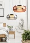 Lampa wisząca GALACTIC AZ3160 Azzardo Designerska i oryginalna w kolorze chromu  - 2