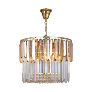 19101/8 CAMILLE LAMPA WISZĄCA ZŁOTA/GOLD ZUMALINE
