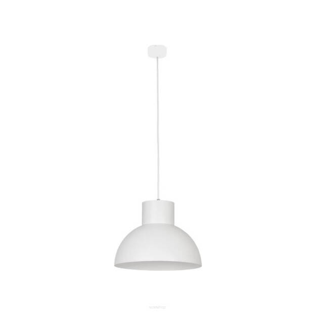 Lampa wisząca WORKS WHITE 6612 Nowodvorski Biała minimalistyczna vintage