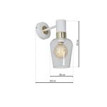 Kinkiet ROMA WHITE MILAGRO MLP6486  - 2