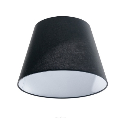 Abażur / klosz do lampy SHADE ZF  26 CZARNY Z TKANINY 