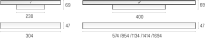 Kinkiet RAY KN.1694 40W On-Off 6.0609 Labra 169 cm LED nowoczesny - 4
