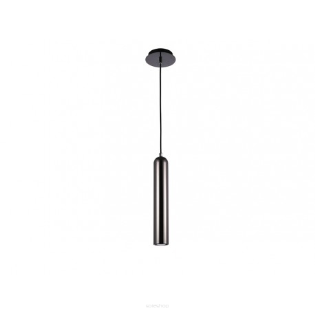 Lampa wisząca TUBO 1 AZ1236 Azzardo Minimalistyczna w kształcie tuby chrom