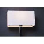 Lampa stołowa MARTENS TABLE AZ1527 Azzardo Gustowny prostokątny klosz i minimalistyczna podstawa biała - 4
