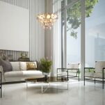Lampa wisząca DIANA złoty MILAGRO ML5986  - 2