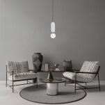 Lampa wisząca Lorenzo PND-59815-1-LGR Italux - 2