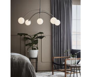 Lampa wisząca Heaven  107559 Markslojd srebrna kule regulowana szerokość - 3