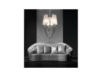 Lampa wisząca DIABLO 3 AZ0028 Azzardo Nieszablonowa lampa o ciekawej formie 6xE14 biała - 3