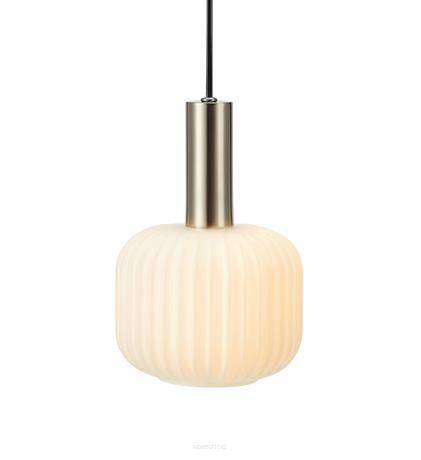 Lampa wisząca SOBER PENDANT SMALL 1L Stal/Biały MARKSLOJD 108122