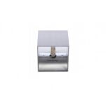 Lampa ścienna kinkiet MARS WALL AZ0895 Azzardo Geometryczny kostka wykończona w kolorze aluminium - 2