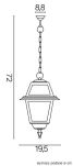 Lampa wisząca WITRAŻ K 1018/1/N SU-MA DESIGNERSKA DEKORACYJNA - 2
