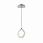 Lampa wisząca z kryształami chromowana GIRONA LED Zuma Line MD3713-1-3CT - 3