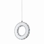 Lampa wisząca z kryształami chromowana GIRONA LED Zuma Line MD3713-1-3CT - 2