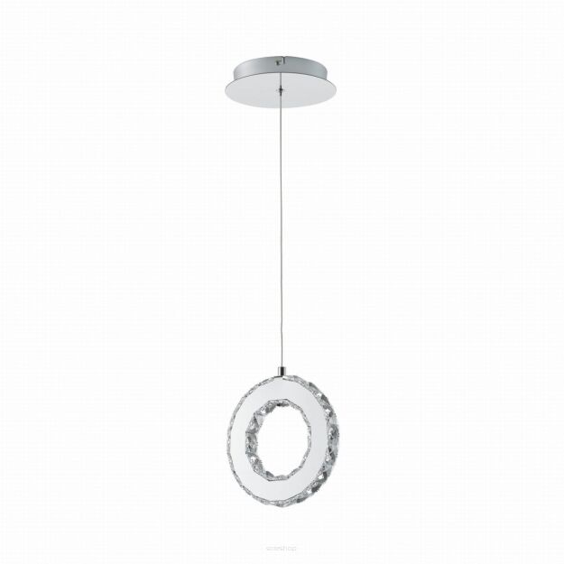 Lampa wisząca z kryształami chromowana GIRONA LED Zuma Line MD3713-1-3CT