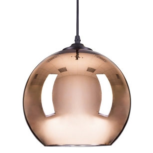 Lampa wisząca MIRROR GLOW - L miedziana 40 cm nowoczesna  ST-9021 - L  copper