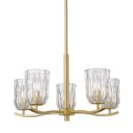 P0590-05B-V7AC TAZZA LAMPA WISZĄCA ZŁOTA ZUMALINE - 2