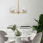 P0590-05B-V7AC TAZZA LAMPA WISZĄCA ZŁOTA ZUMALINE - 3