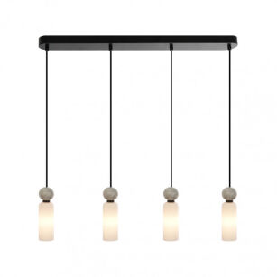 Lampa wisząca Santos PND-95331-4-BK Italux