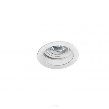 Lampa sufitowa IBIZA AZ2803 Azzardo Okrągła wykonana z aluminium biała ruchoma