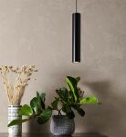 Lampa wisząca RUBEN 107879 Markslojd tuba czarna 7cm GU10 - 2