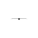 Kinkiet łazienkowy nad lustro LED Pin 6W 280lm 4000K czarny 61cm IP44 8127 - 2