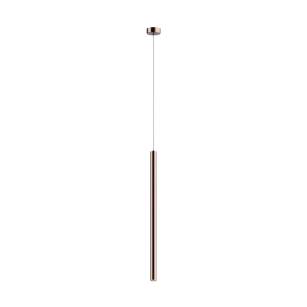 Lampa wisząca LOYA P0461-01A-L7L7 Zuma Line MIEDŹ tuba 50 cm średnica 3.2 cm