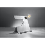 Nowoczesna Oprawa Modern Lampa Biurkowa INCLINE biała Stal SOLLUX LIGHTING SL.0668 - 3