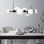 1192 OMI LAMPA WISZĄCA CZARNY ZUMALINE - 3