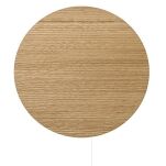 Kinkiet MINIMAL 9377 Nowodvorski Drewniana designerska okrągła - 2
