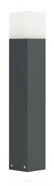 Lampa ogrodowa słupek CUBE CB-580 DG SU-MA PROSTOKĄTNY WYSOKOŚĆ 58 CM ANTRACYT